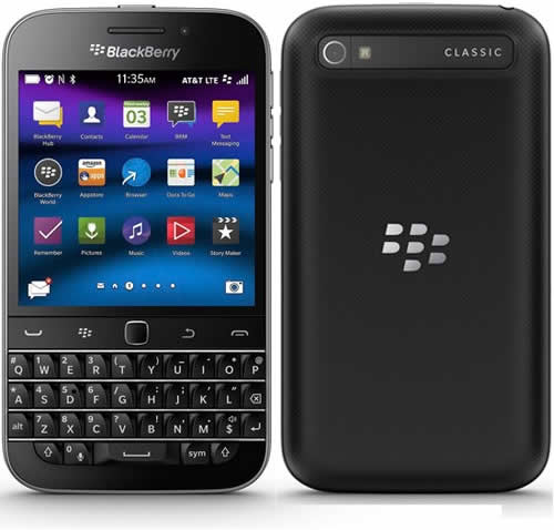 Refurbished Blackberry Classic Q20 Unlocked Smartphone - Vintage Design, QWERTY Keyboard - Ideal for Business Professionals & Retro Tech Enthusiasts