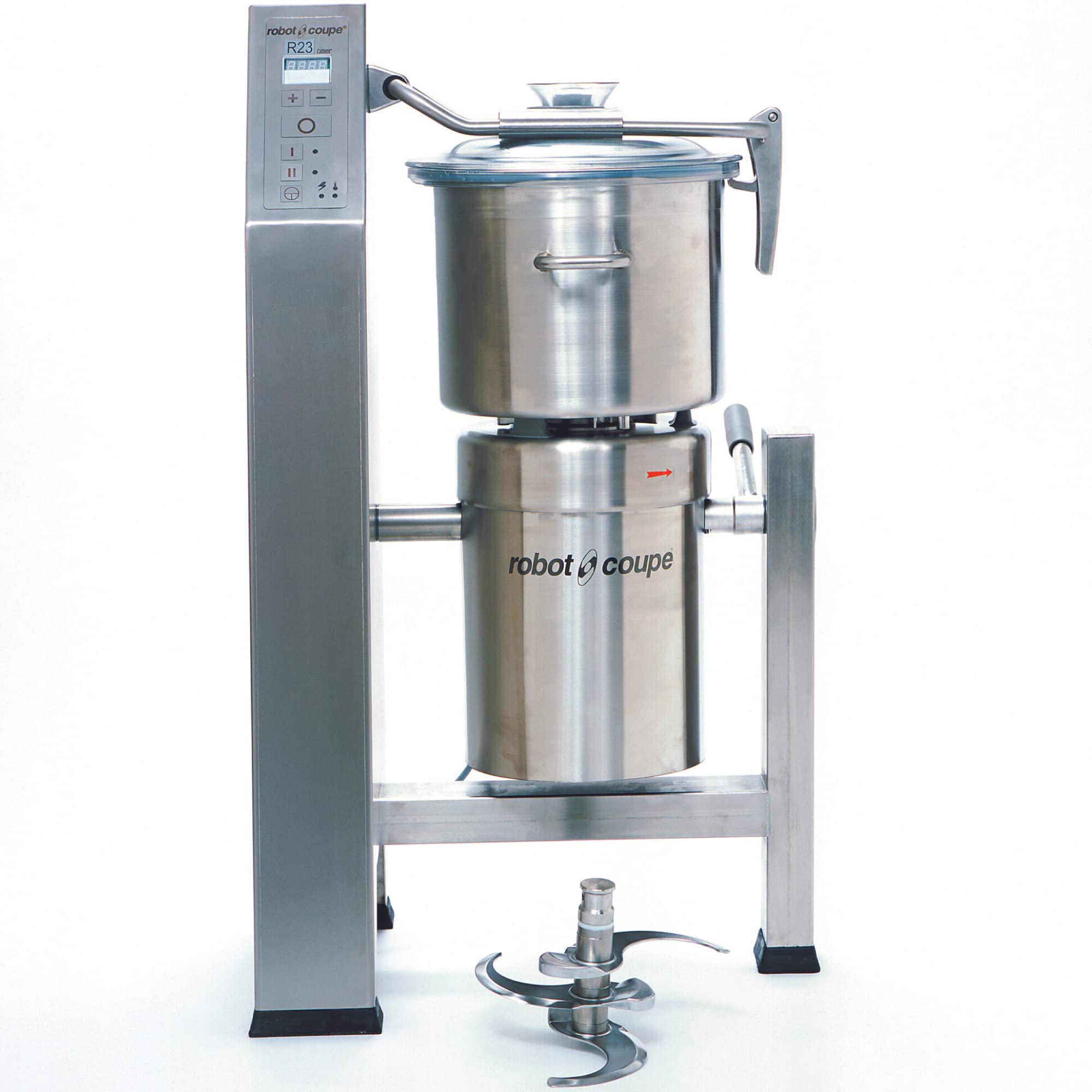 Robot Coupe R23T 2-Speed Commercial Food Processor with 24-Quart Stainless Steel Bowl - Perfect for Restaurants, Catering & Large Batch Food Prep