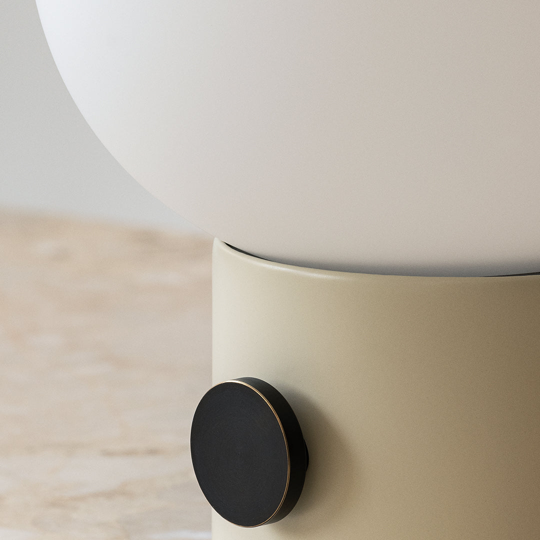 JWDA Portable Table Lamp - USB Rechargeable LED Night Light for Bedroom, Office & Travel - Adjustable Brightness & Warm White Light for Reading & Relaxation