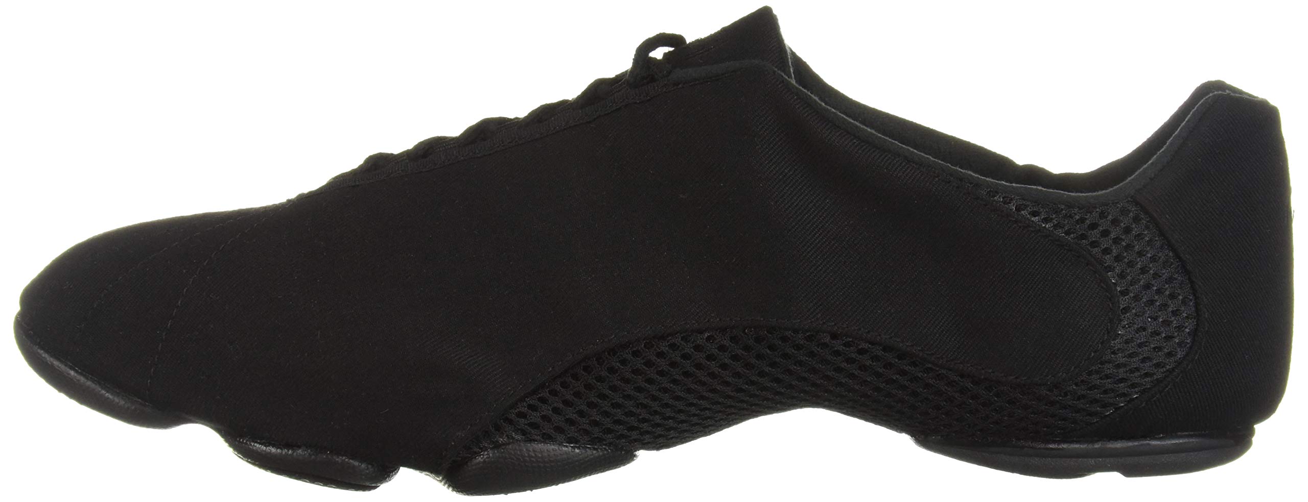 Bloch Women's Amalgam Canvas & Mesh Split Sole Jazz Dance Sneakers - Lightweight Comfort for Jazz, Contemporary & Studio Dance Practice