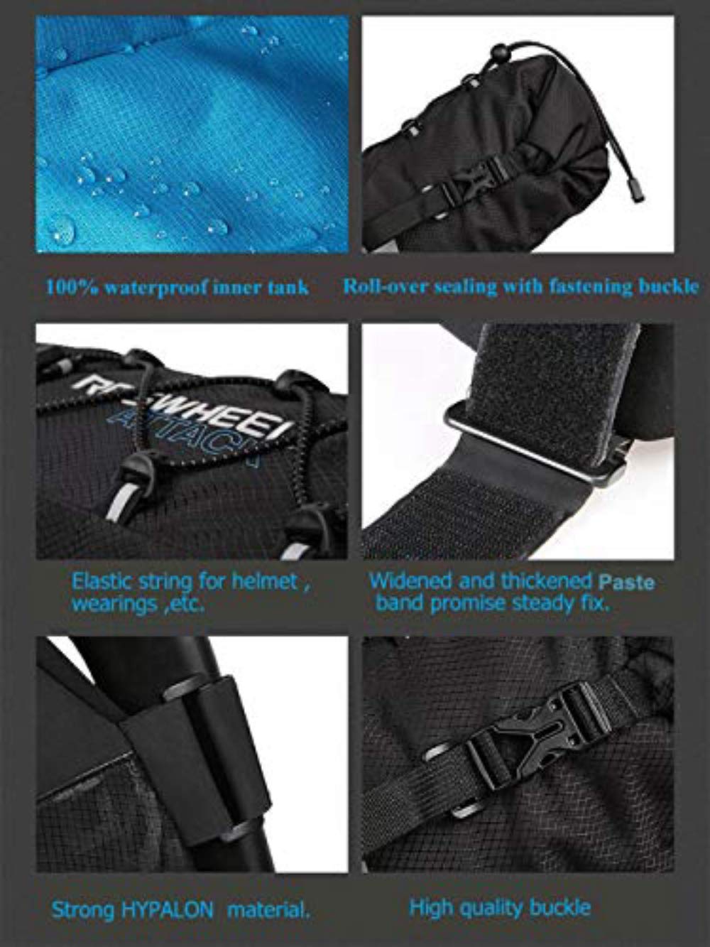 Waterproof 10L Bike Saddle Bag - Under Seat Pannier Tail Pouch for Mountain & Road Bikes | Cycling Storage for MTB Accessories, Commuting & Outdoor Adventures