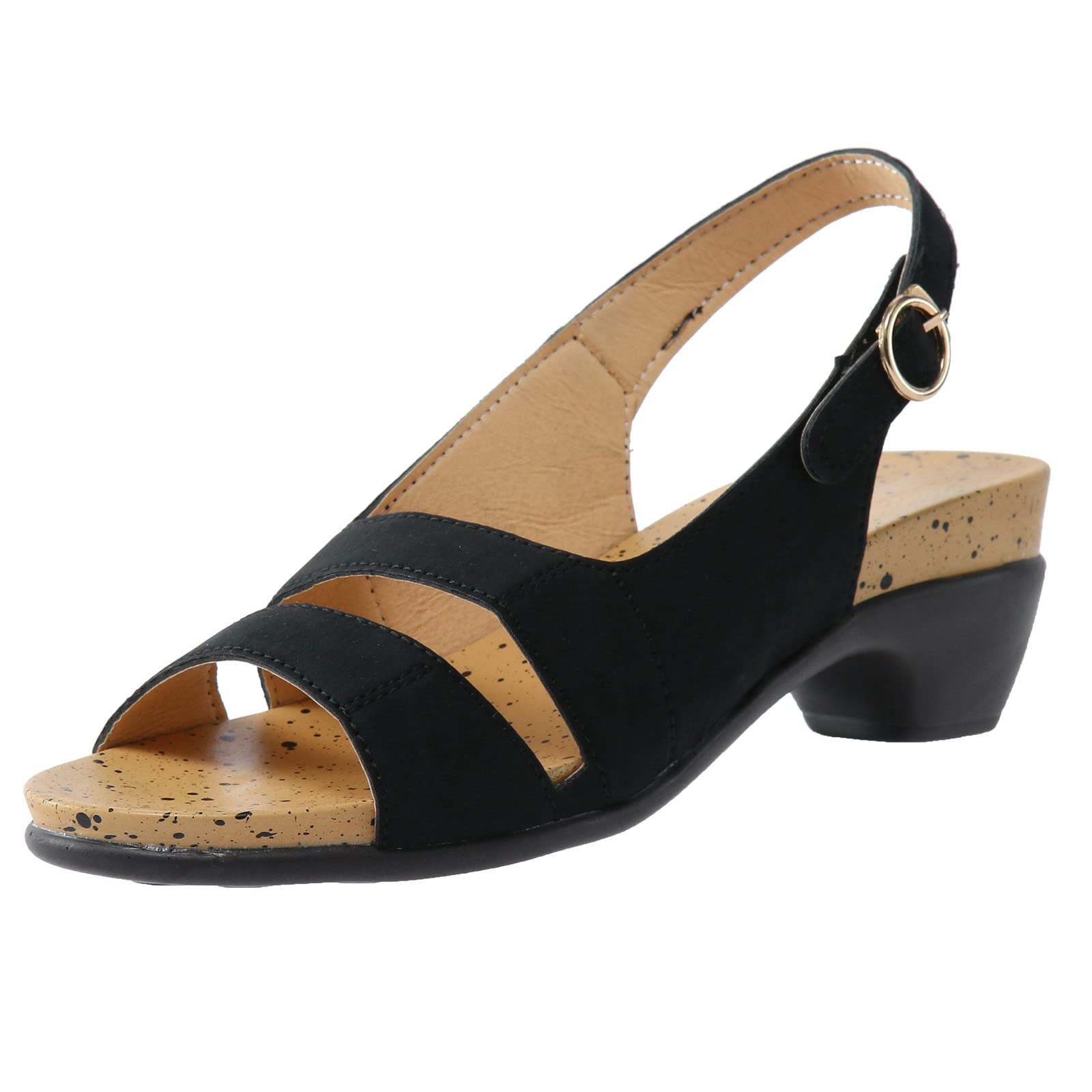 Libiyi Women's Orthotic Sandals - Comfortable & Breathable Summer Walking Shoes for Women - Perfect for Beach, Travel, and Casual Wear
