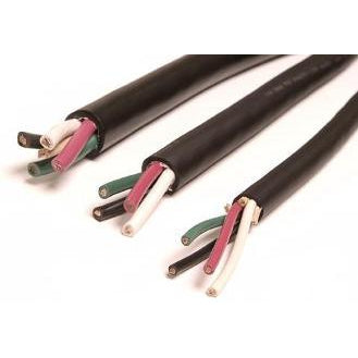 Premium 6/4 AWG Direct Wire Power Cable - 75 Feet Heavy Duty Extension Cord for Generators, RVs, and Outdoor Power Equipment - Ideal for Construction Sites, Camping, and Emergency Backup Power