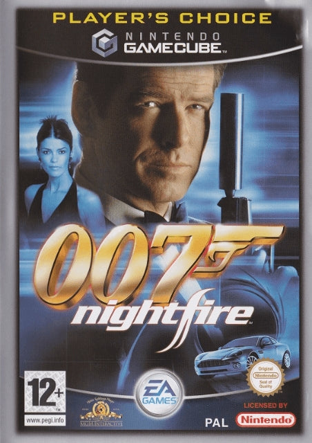 007: Nightfire (Player's Choice) - Nintendo GameCube GCB | Action Spy Video Game for James Bond Fans | Perfect for Multiplayer Battles & Solo Missions