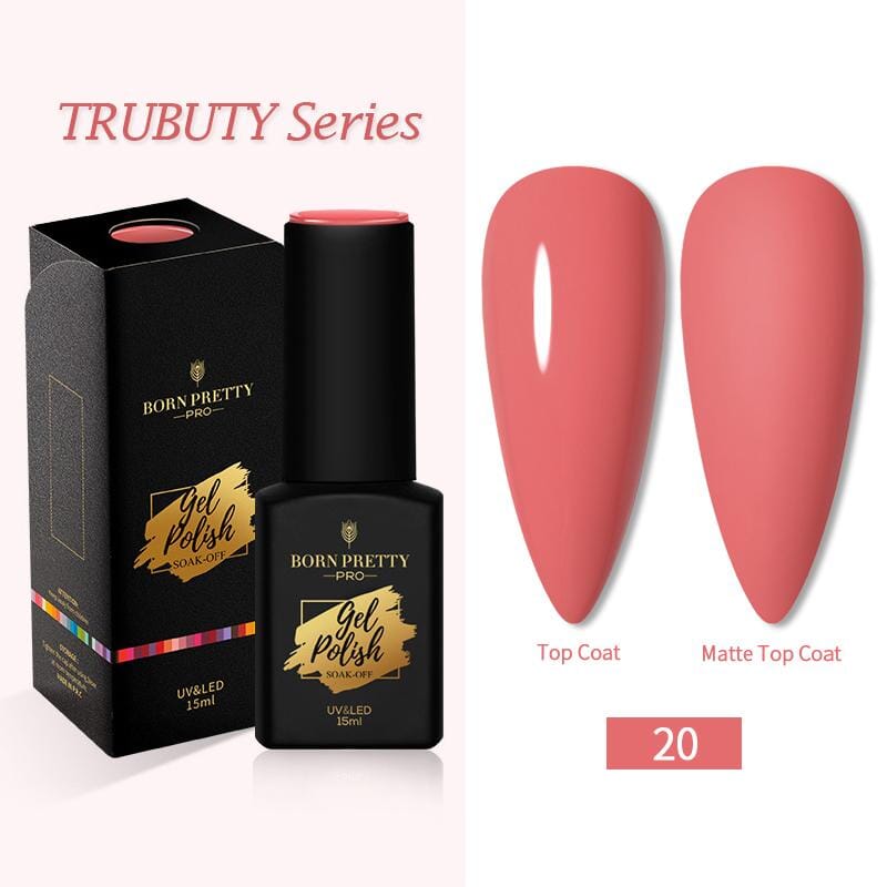 Trubuty Series Gel Polish 15ml - Long Lasting Nail Polish Kit for Salon & Home Manicure - Perfect for Nail Art, DIY Nails, and Professional Use
