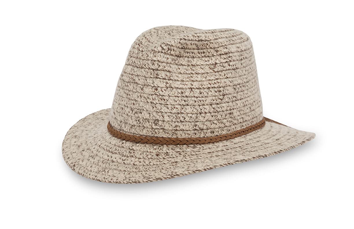 Sunday Afternoons Women's Vivian Sun Hat in Fawn - UPF 50+ Sun Protection Wide Brim Hat for Beach, Gardening & Outdoor Activities