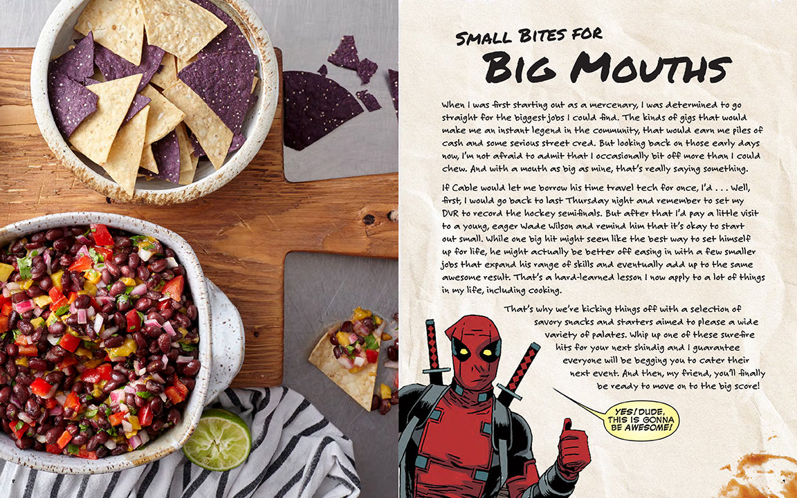 Marvel Comics: Deadpool Cookbook - Fun & Easy Recipes for Superhero Fans | Perfect for Gifts, Parties & Comic-Themed Cooking