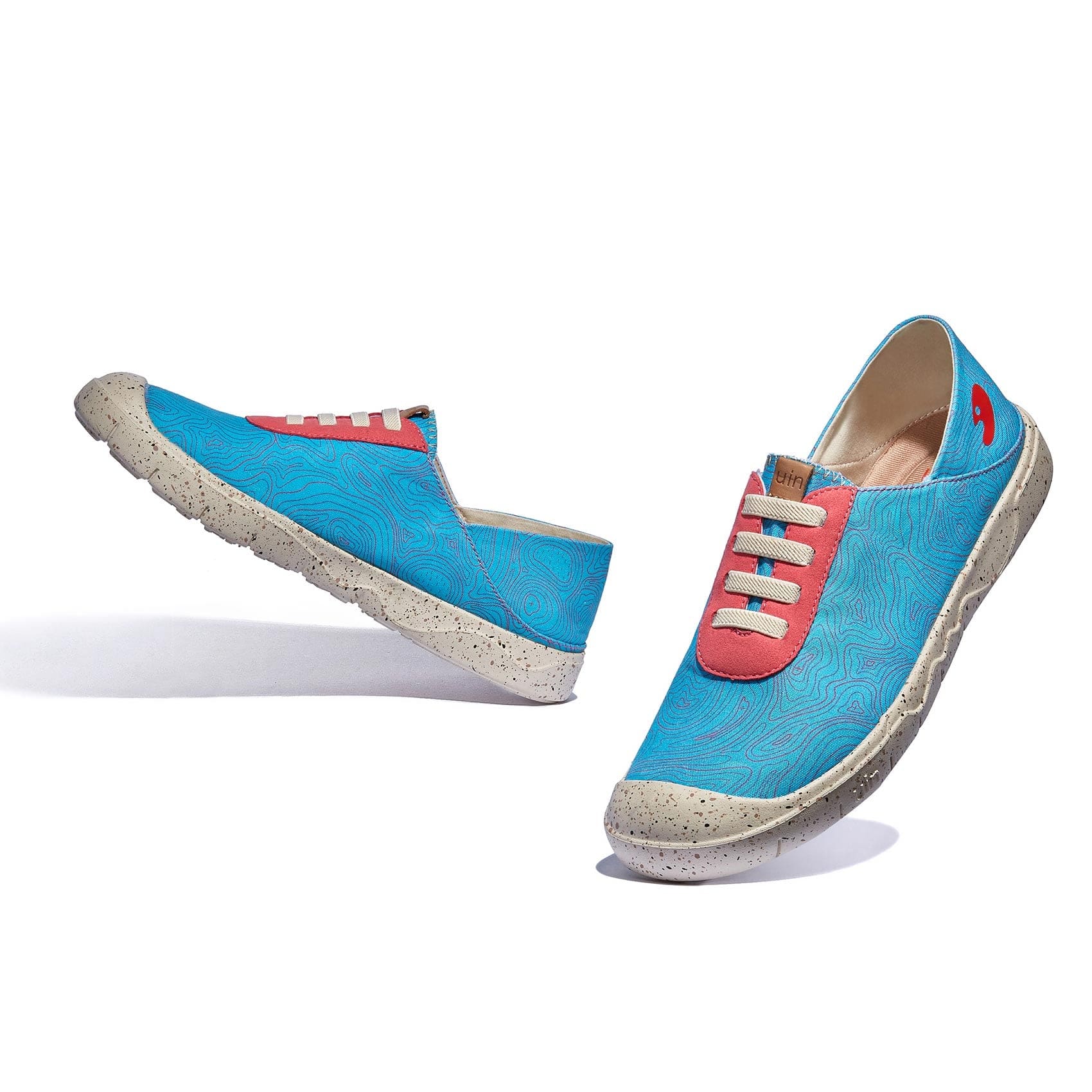 Sky Pink Blue Cadiz VII Women's Sneakers - Trendy Comfortable Athletic Shoes for Running, Walking & Gym Workouts - Perfect for Casual Wear & Sports Activities