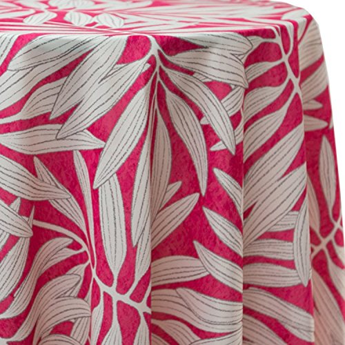 60-Inch Round Tablecloth - Premium Textile Jungle Design for Tables Up to 60 Inches | Perfect for Dining, Parties & Outdoor Events