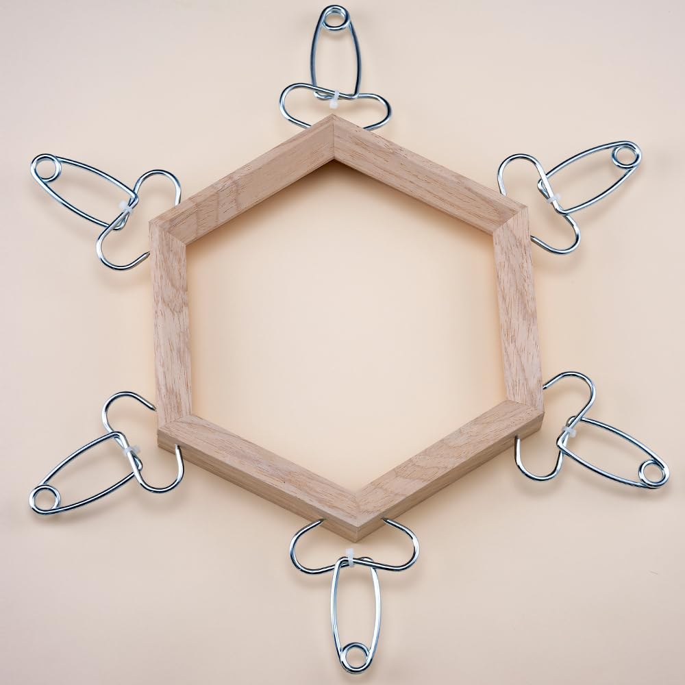 13-Piece Miter Spring Clamps Set with Pliers for Woodworking - Perfect for Wood Trim, Picture Frames, Moldings & DIY Projects - Ideal for Carpentry, Home Improvement & Crafting