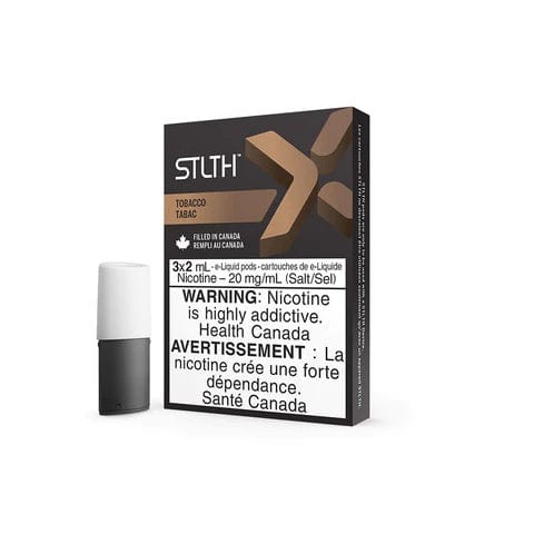 STLTH X Tobacco Pods for STLTH Vape - Refillable Vape Pods for Manitoba | Perfect for On-the-Go Vaping & Discreet Use