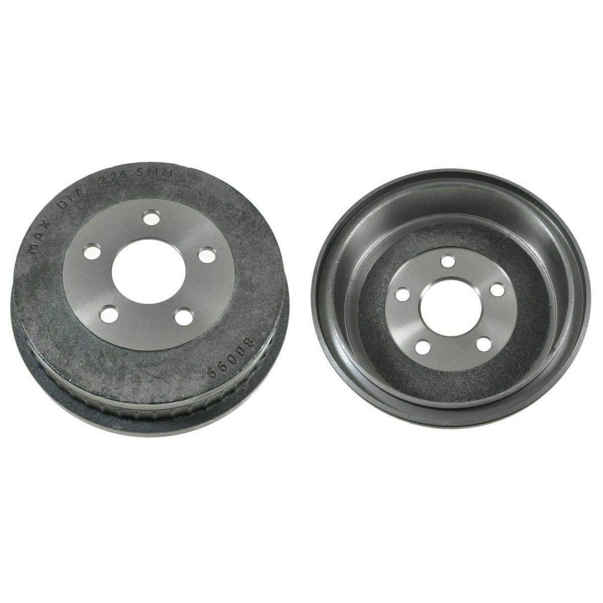 100% New Rear Brake Drum Shoe & Hardware Kit LH RH Set for 2001-2007 Ford Taurus & 2001-2005 Mercury Sable | Auto Parts & Car Accessories | Perfect for Brake System Repair & Maintenance