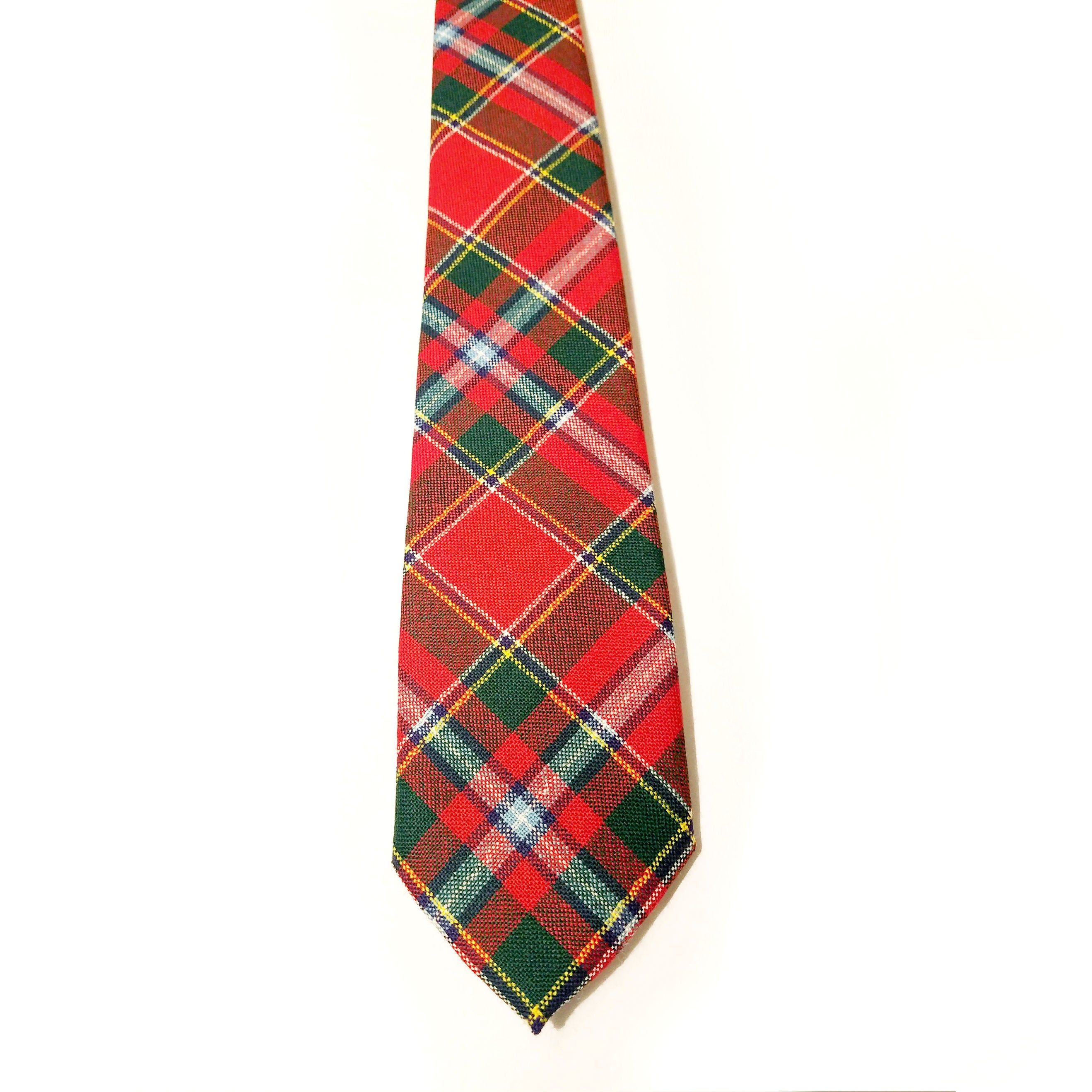 Premium Wool Tartan Neckties for Men - 99 Modern Color Patterns | Perfect for Weddings, Business & Formal Events