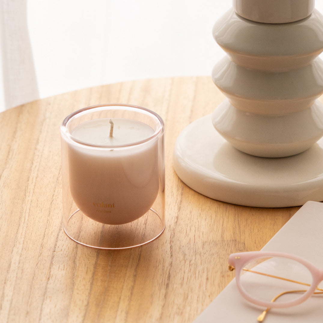 Romantic First Date Scented Candle - Vanilla & Rose Aromatherapy for Couples - Perfect for Date Nights, Anniversary Gifts & Romantic Ambiance