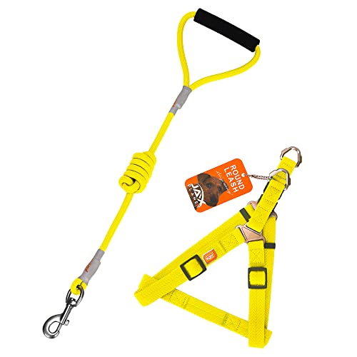 Harness+Leash:LightYellow