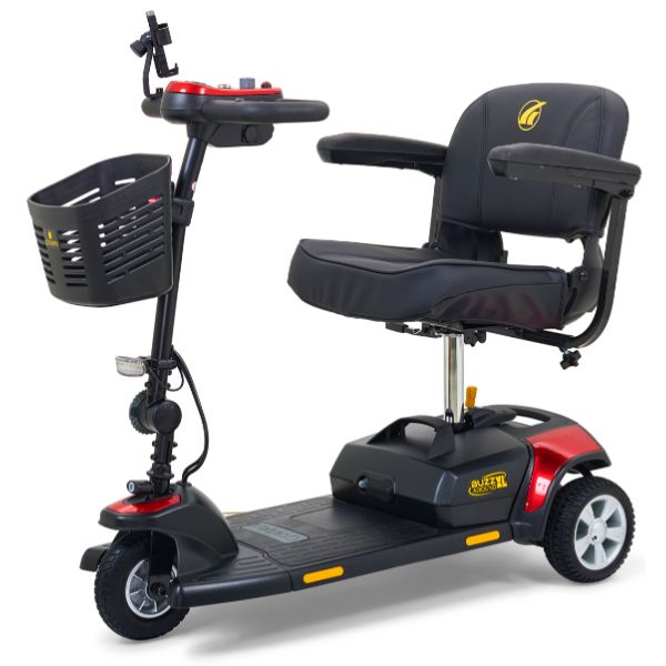 Golden Technologies Buzzaround XL 3-Wheel Mobility Scooter - Lightweight & Portable Electric Scooter for Adults & Seniors - Ideal for Shopping, Travel & Outdoor Activities