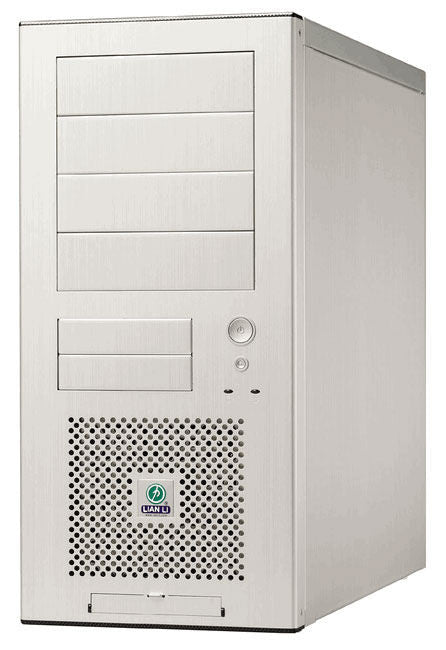 Lian Li PC-7A Plus II Mid Tower Computer Case - Silver Aluminum with Tempered Glass Window for Gaming PC Build & Home Office Setup