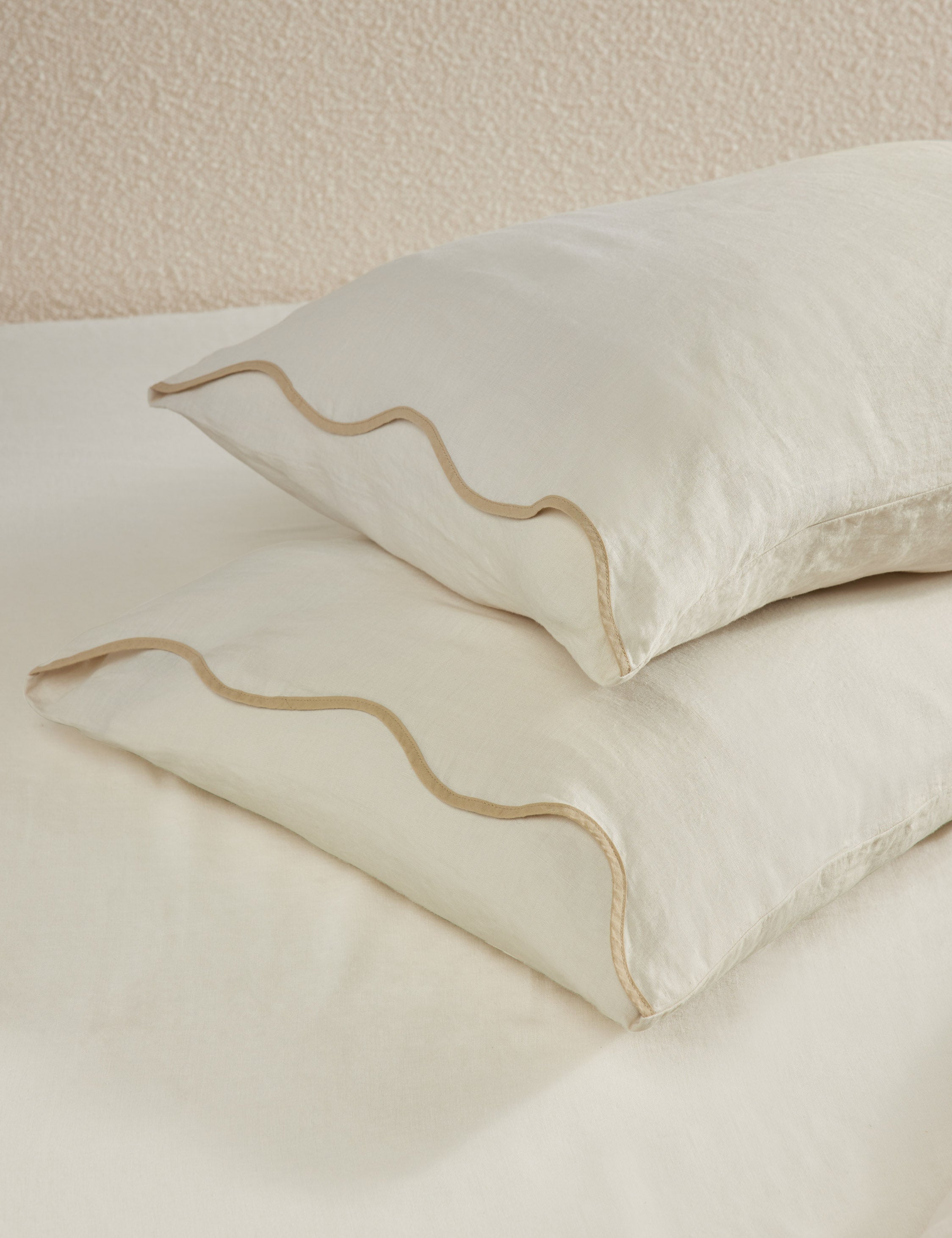 Essie Hemp Sham by Sarah Sherman Samuel - Organic Cotton Pillow Sham for Bedroom Decor, Boho Chic Home Accessories | Perfect for Master Bedroom, Guest Room & Nursery