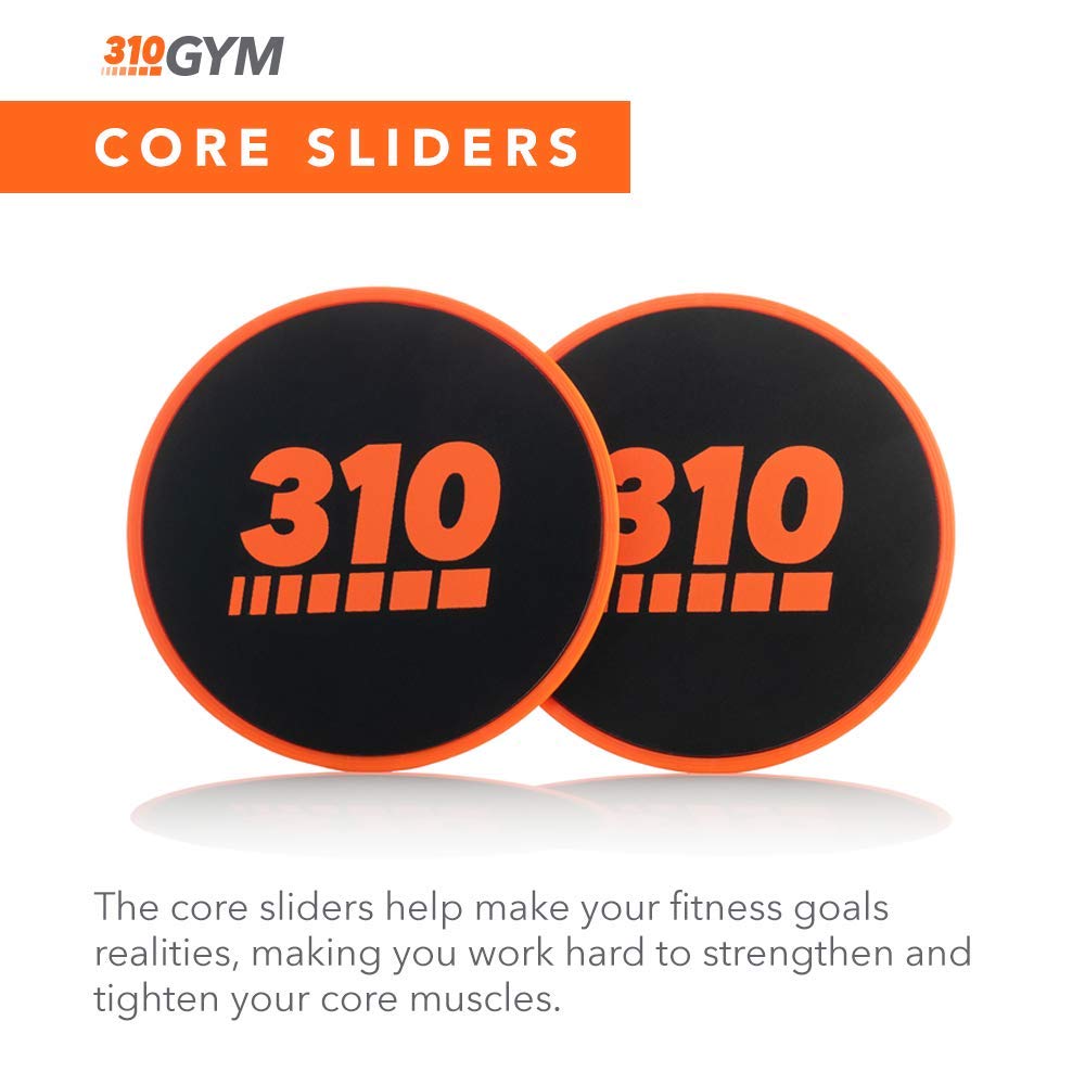310 Gym Set - Portable Home & Travel Workout Kit with Resistance Bands, Core Sliders, Exercise Ball, Jump Rope & Towel | Perfect for Home Gym, Office & Outdoor Fitness | Strength Training & Cardio Equipment
