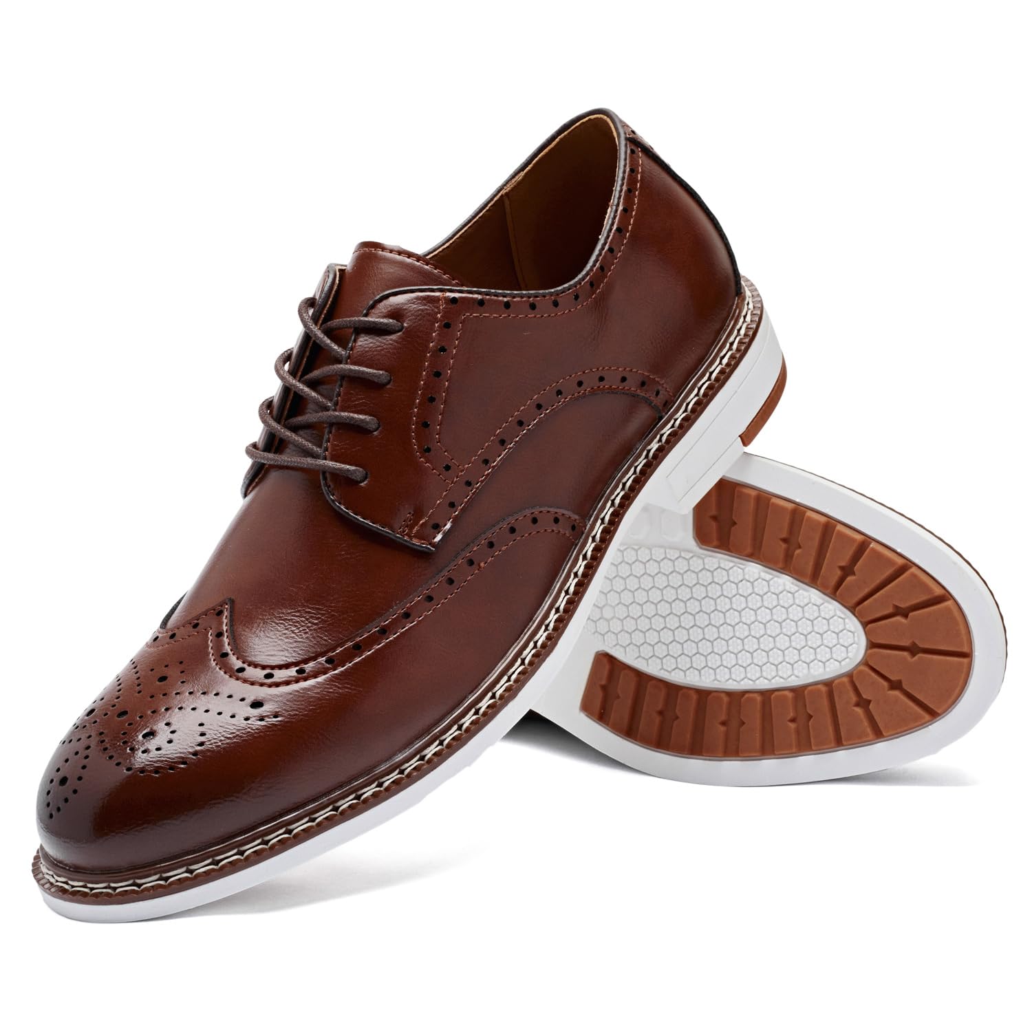 Men's Oxford Dress Shoes - Classic Business Formal Shoes for Men | Perfect for Office, Weddings & Special Occasions