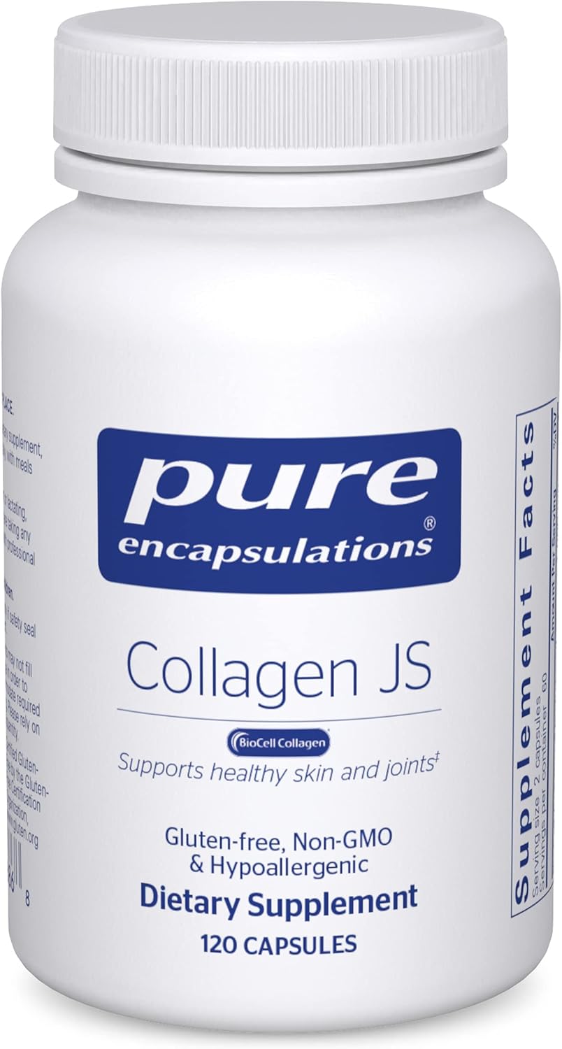Pure Encapsulations Collagen JS - Hydrolyzed Collagen Peptides for Joint & Skin Health | Supports Mobility, Elasticity & Hydration | Perfect for Athletes, Fitness Enthusiasts & Anti-Aging