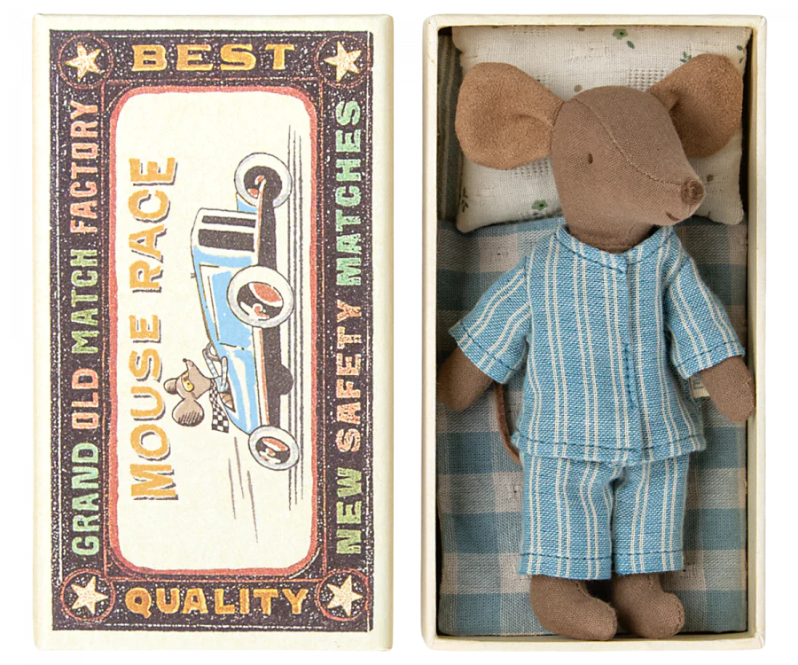 Big Brother Mouse in Matchbox - Miniature Collectible Toy for Kids & Adults | Perfect for Display, Gifts & Playtime Fun