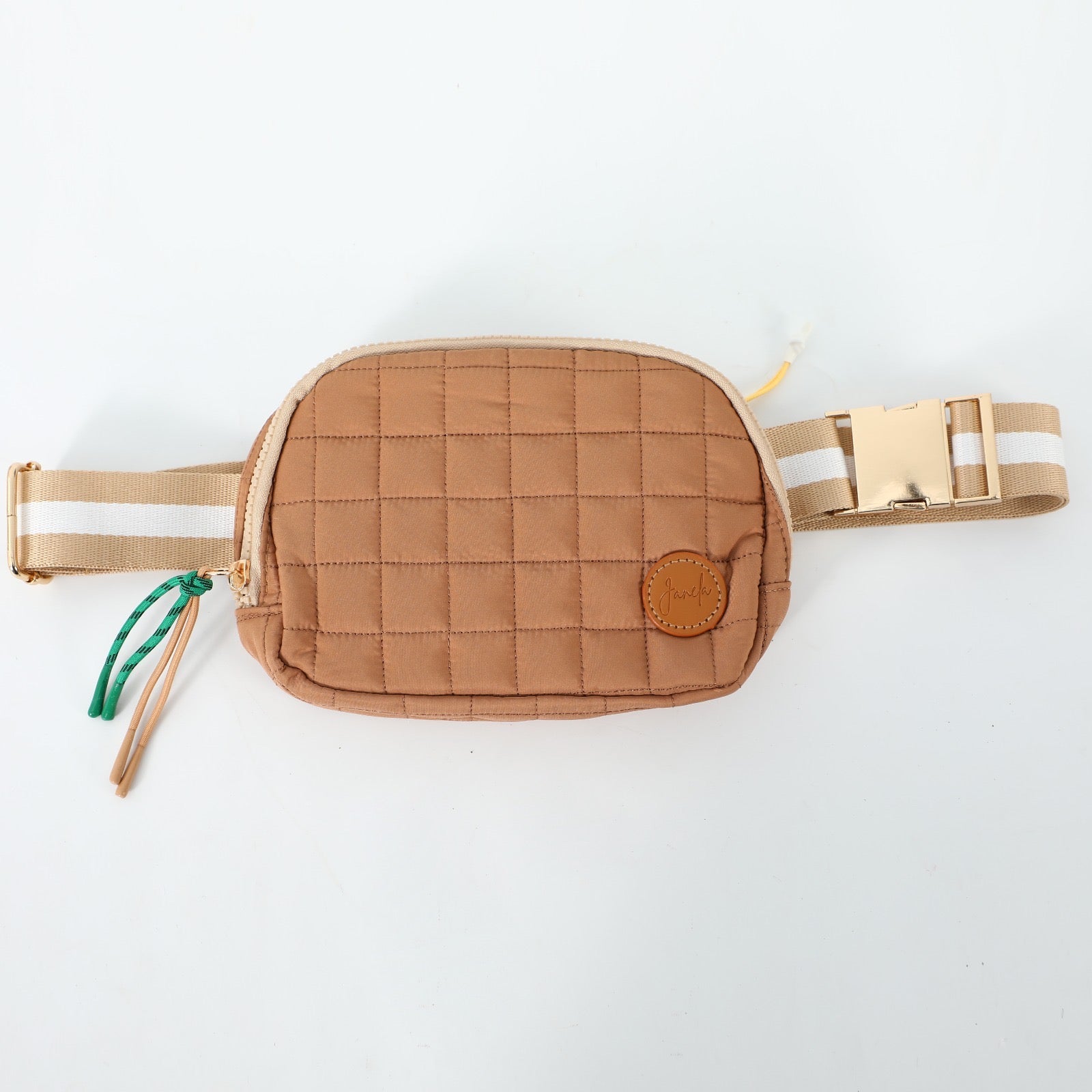Quilted Belt Bag for Women - Stylish Crossbody Fanny Pack with Adjustable Strap - Perfect for Travel, Running, Hiking & Everyday Use