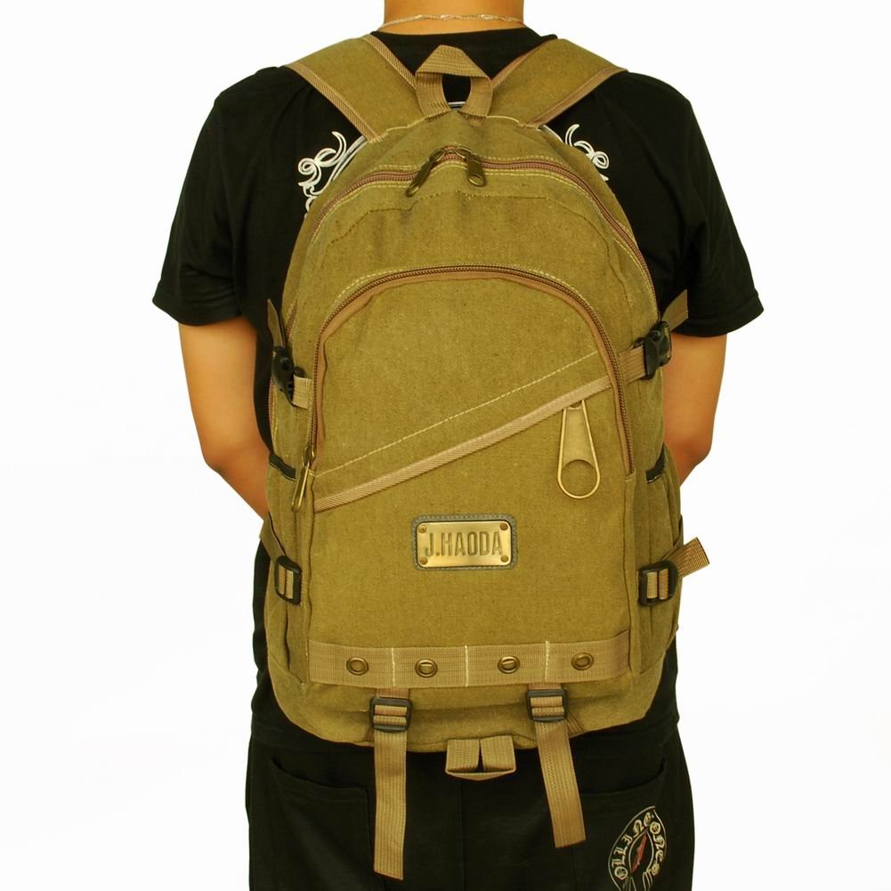 Blancho Comfortable Camping Backpack - Lightweight Outdoor Daypack & Durable School Backpack for Hiking, Travel & College Use