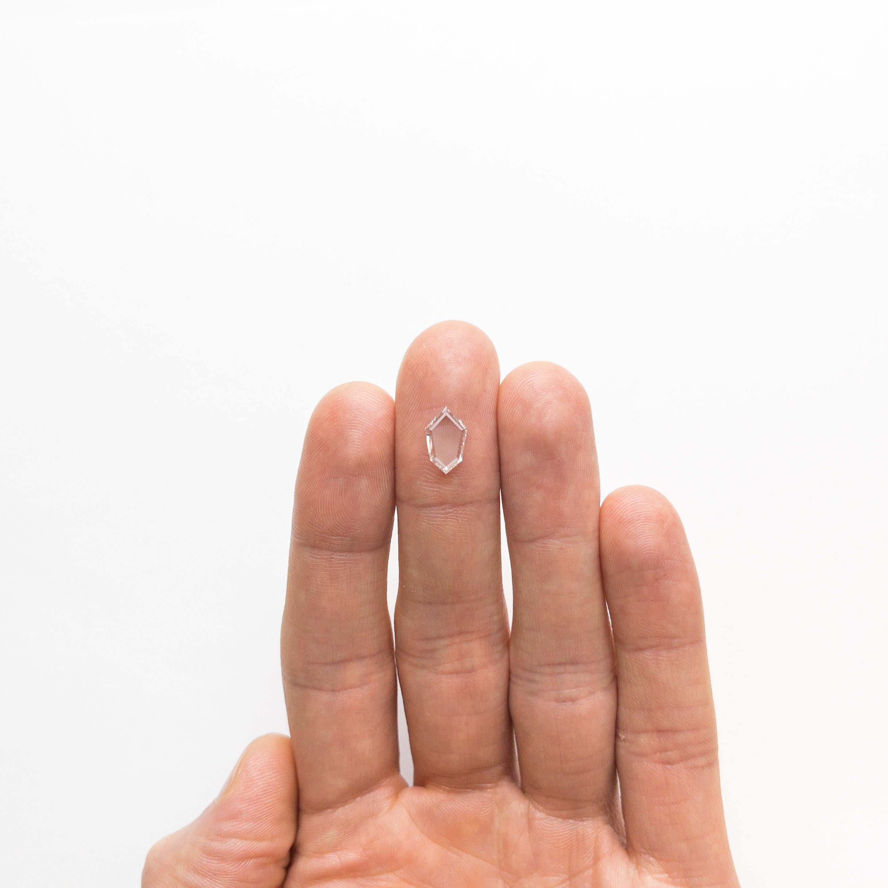 0.67ct F Color SI1 Clarity Kite Portrait Cut Diamond - 10.68x6.58x0.96mm for Engagement Rings & Unique Jewelry Designs