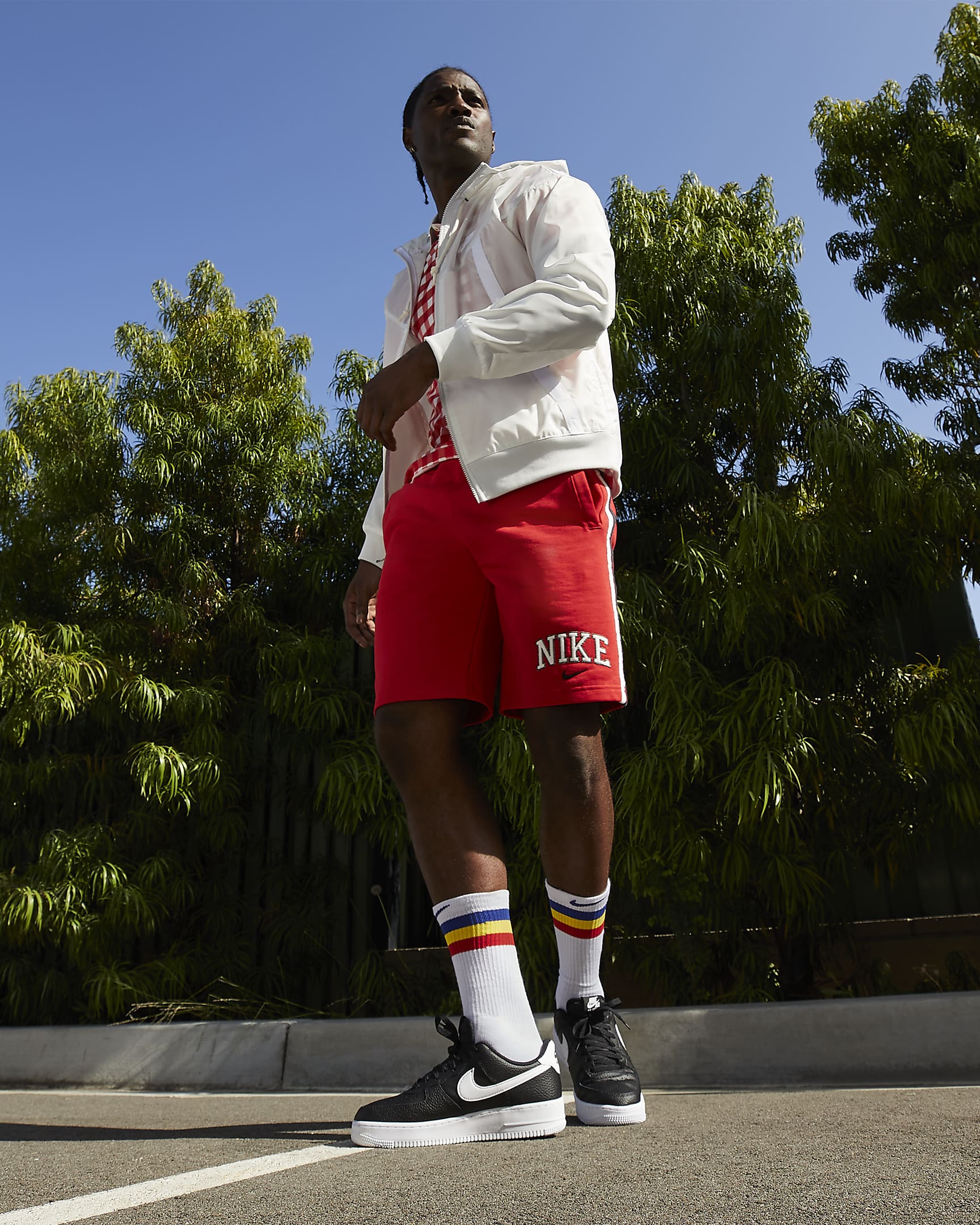 Original Nike Air Force 1 '07 White Men's Sneakers - Classic Basketball Shoes for Casual Wear & Street Style | Perfect for Everyday Outfits, Gym & Urban Fashion