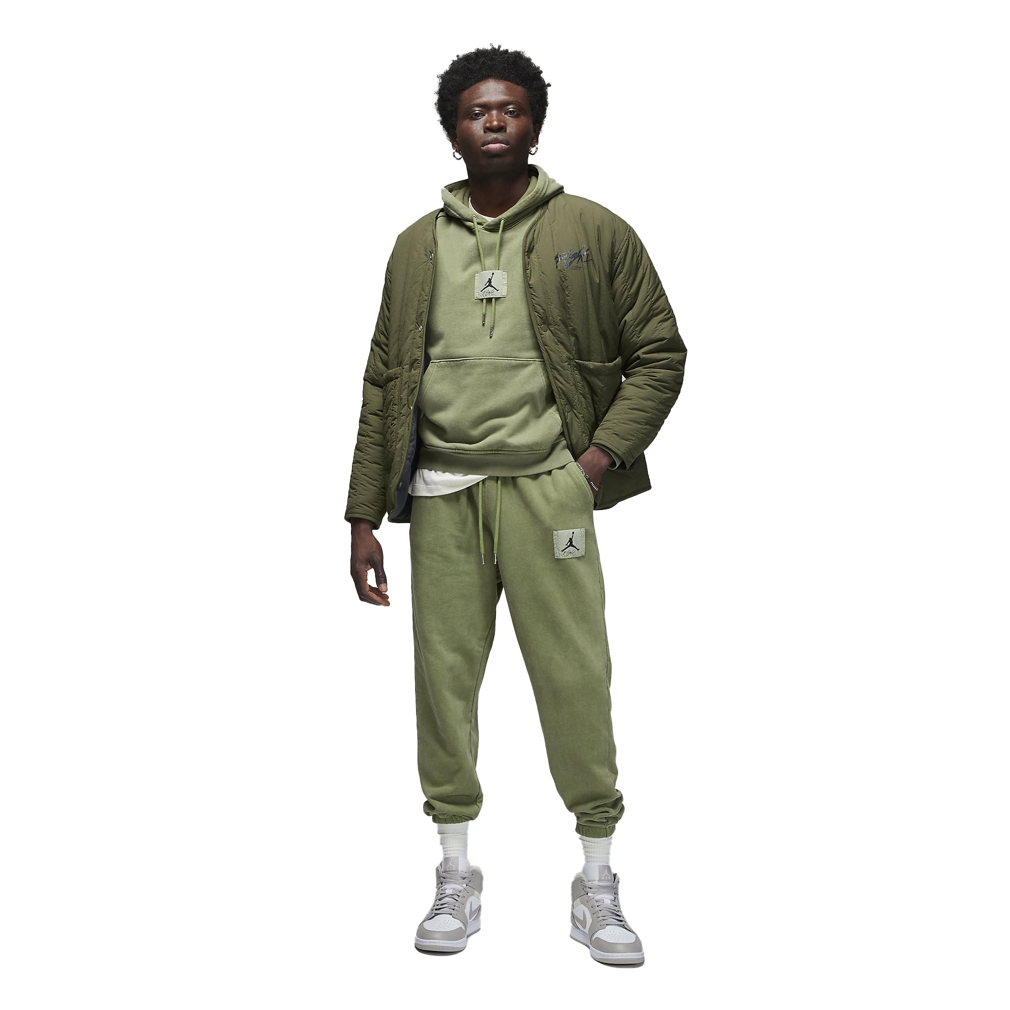 Nike Jordan Essentials Fleece Men's Hoodie - Comfortable & Stylish Pullover for Casual Wear, Gym, and Street Fashion
