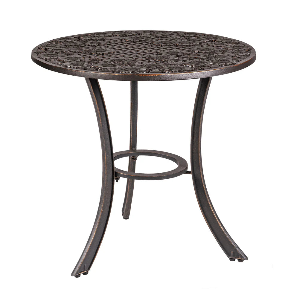 Sunflower Outdoor Patio Table - Weather-Resistant Garden Furniture for Backyard, Deck, or Poolside Dining & Relaxation