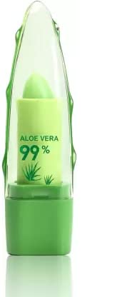 Aloe Vera Moisturizing Soothing Gel Color Changing Lip Balm - Hydrating & Nourishing Lip Care for Dry, Chapped Lips | Perfect for Daily Use, Makeup Base & On-the-Go Moisturization