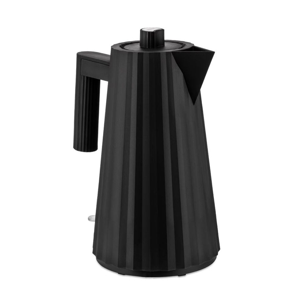 ALESSI Plisse Electric Water Kettle 1.7L - Fast Boiling Stainless Steel Tea Kettle with Auto Shut-Off & Boil-Dry Protection - Perfect for Home, Office, or Dorm Use