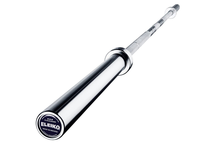 Eleiko Performance Powerlifting Bar - Olympic Weightlifting Bar for Strength Training & Powerlifting - Perfect for Home Gym & CrossFit Workouts