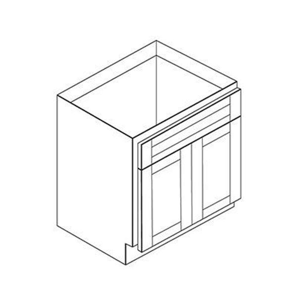 Malibu White Bathroom Storage Cabinet - Space-Saving Organizer for Towels & Toiletries | Perfect for Small Bathrooms & Vanities