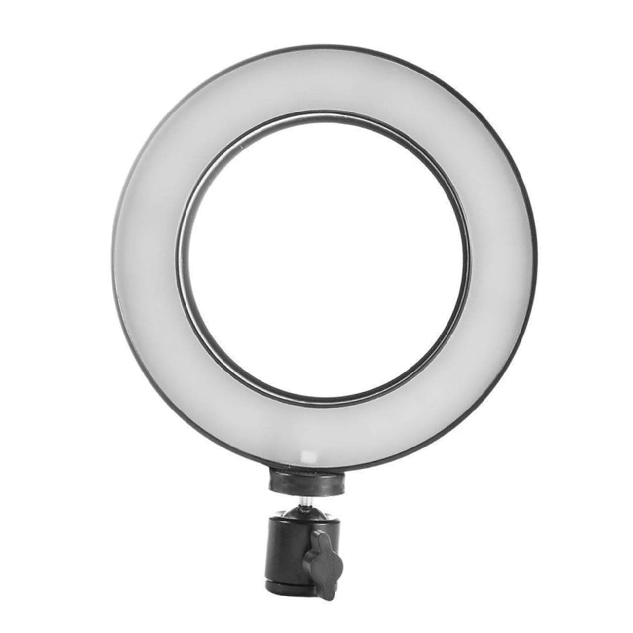 Mikikit 3-Piece LED Ring Fill Light Kit - Dimmable Vanity Lighting for Live Streaming, YouTube Videos, Photography & Makeup Studio (Black) - Perfect for Content Creators, Beauty Vloggers & Professional Photographers