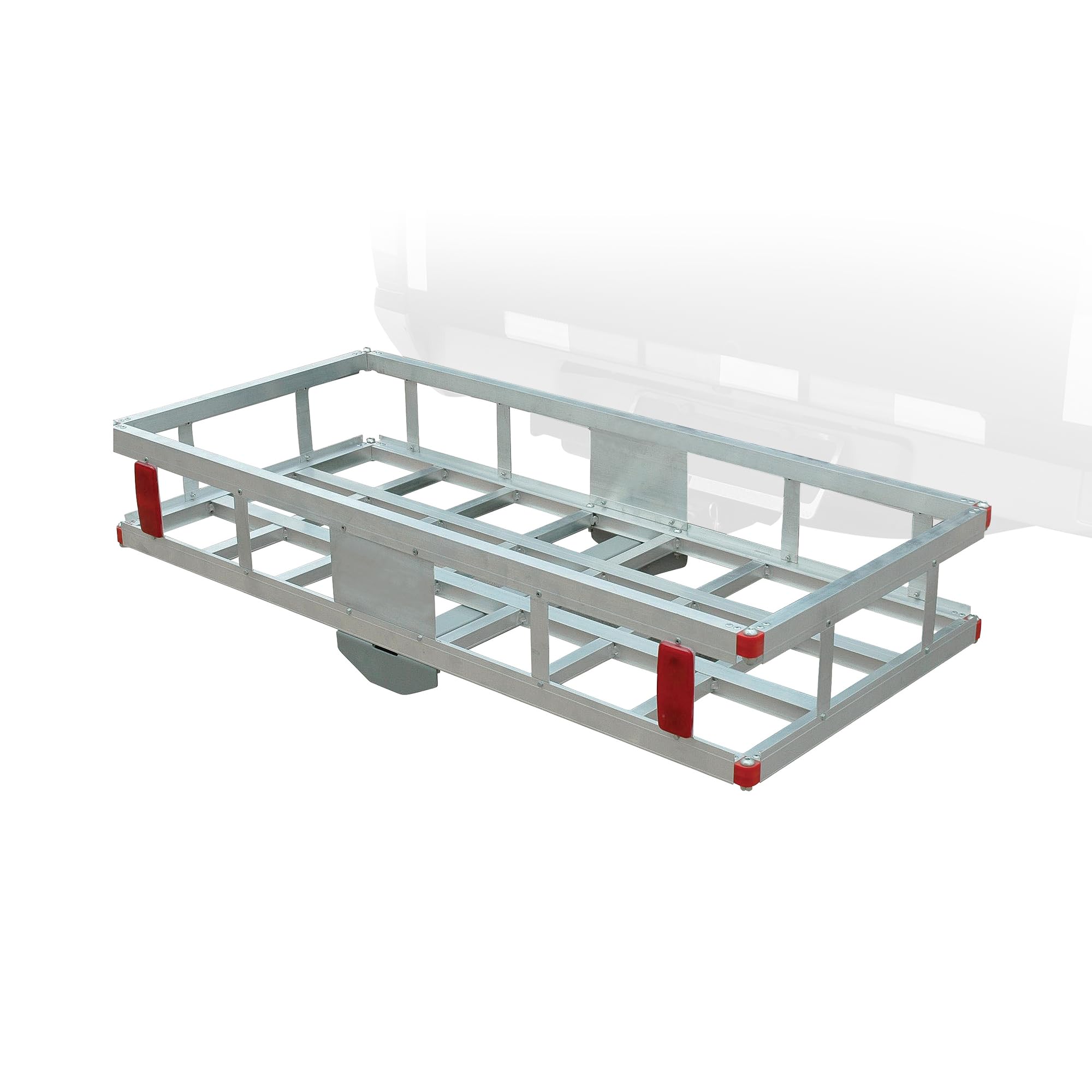 Rockland Heavy Duty Aluminum Hitch Cargo Carrier - 500 LB Capacity (47.2
