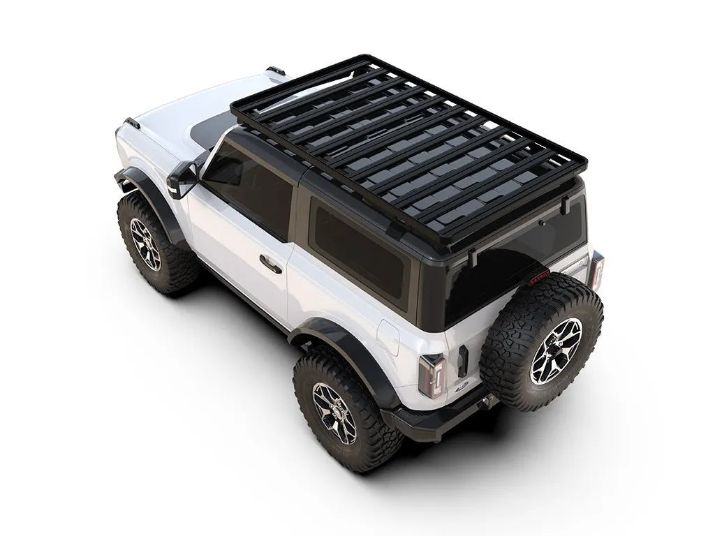 2022+ Ford Bronco 2 Door Slimline II Roof Rack | Heavy Duty Aluminum Cargo Carrier | Perfect for Off-Road Adventures & Outdoor Gear Storage