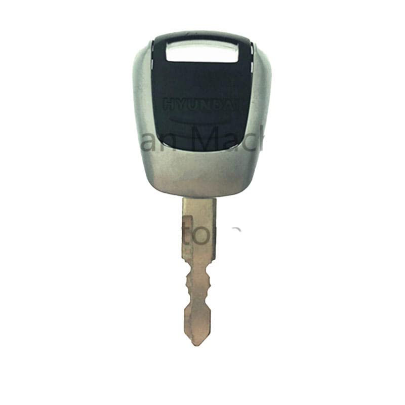 Hyundai Excavator Ignition Key 1Pc Heavy Equipment Key - Style 21Q4-00090 for 9 Series | Replacement Key for Construction Machinery & Industrial Vehicles