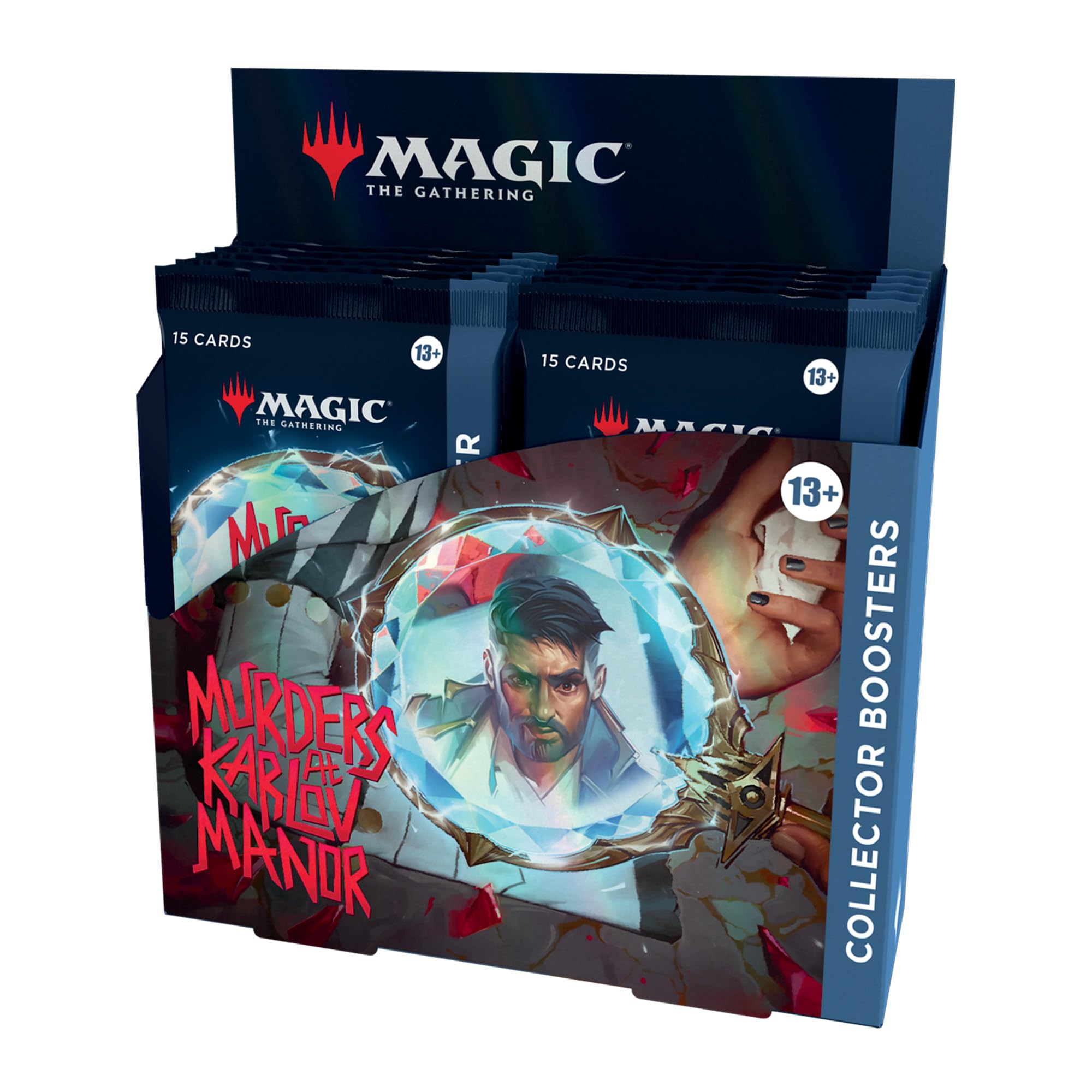 Magic: The Gathering Murders at Karlov Manor Collector Booster Box - 12 Packs (180 Cards) | Premium MTG Cards for Collectors & Players | Perfect for Tournaments, Game Nights & Gift Giving