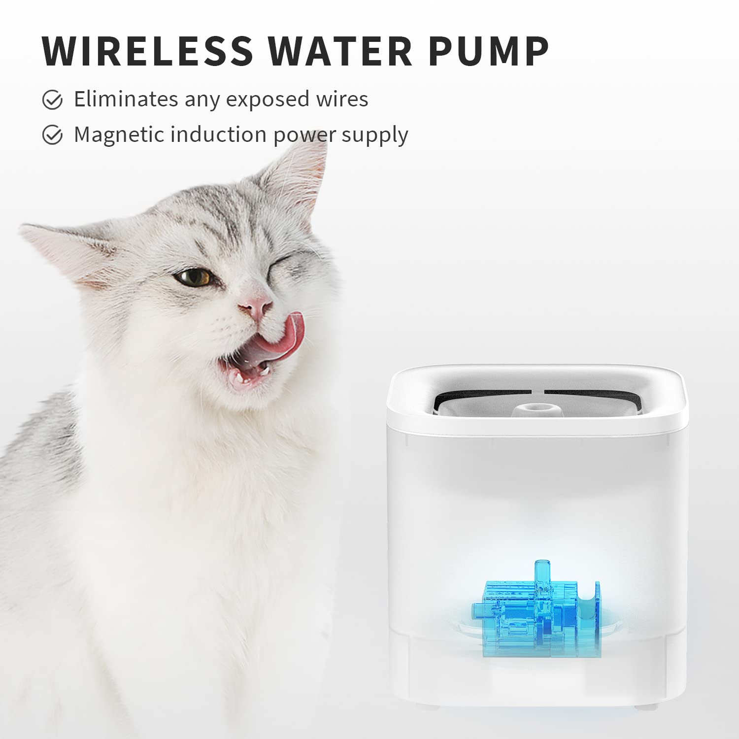 PETKIT YumShare Dual Hopper Automatic Pet Feeder for Cats and Dogs - Smart WiFi Pet Feeder with 1080P Camera, Night Vision & 2-Way Audio, 1.85L Water Fountain - Perfect for Home, Office & Travel Use