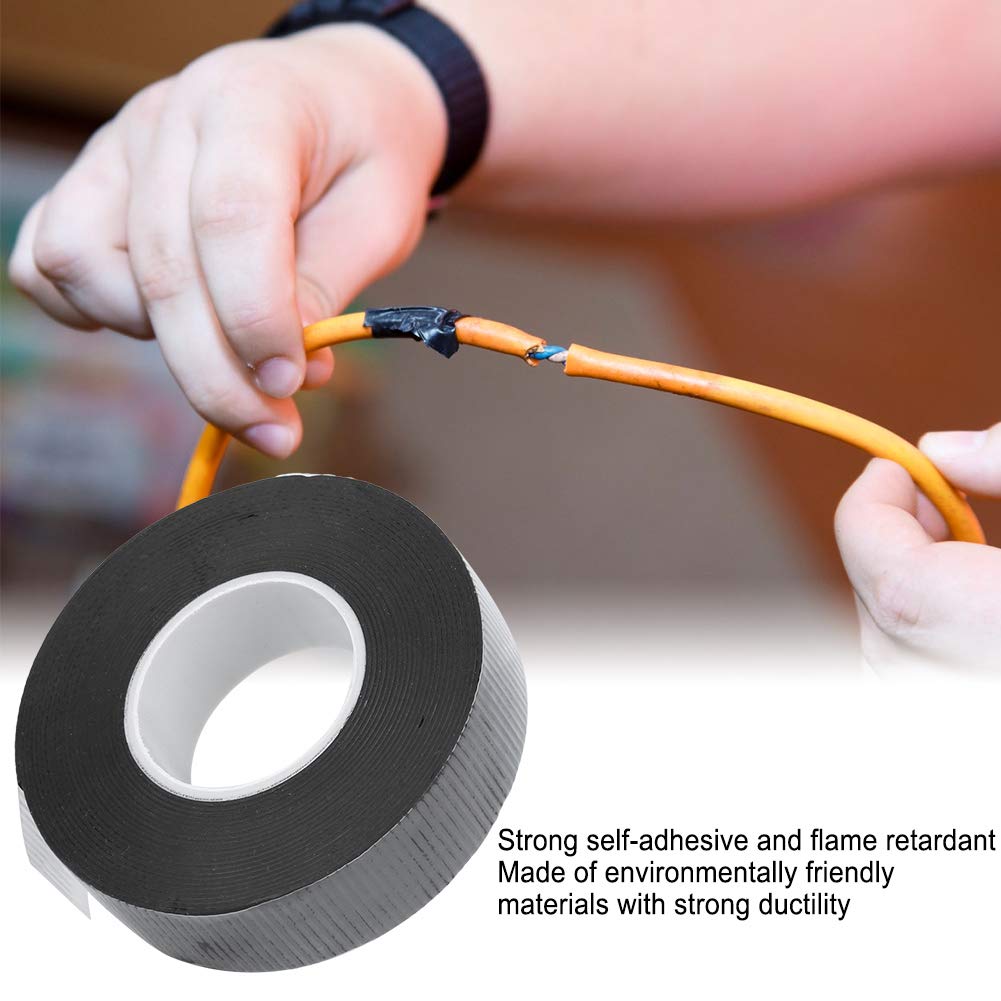 2Pcs High Voltage Insulation Tape 0.8mmx22mmx5yd - for Electrical Wiring & Repairs