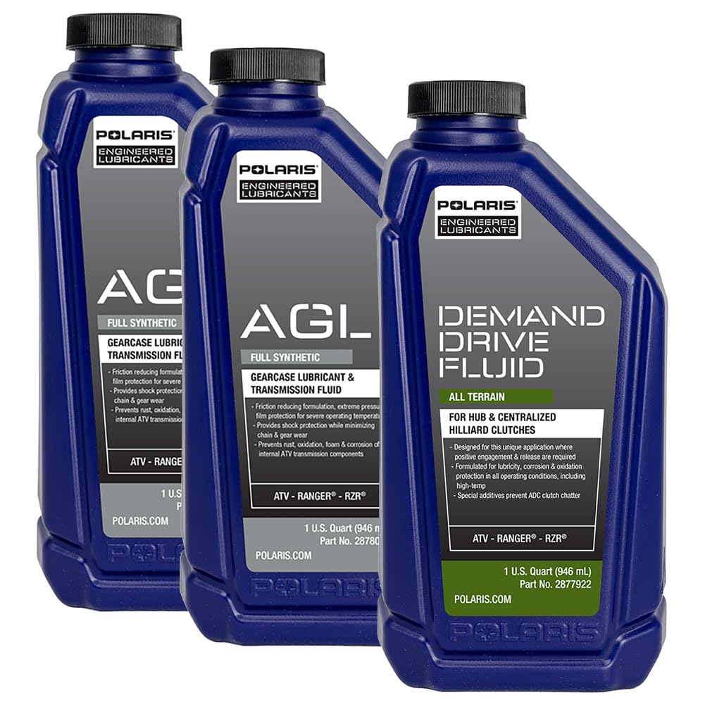 Polaris General XP 1000 Deluxe 2022 TUSK Drivetrain Oil Change Kit with High-Performance Polaris Oil - Perfect for Off-Road Maintenance & ATV Service