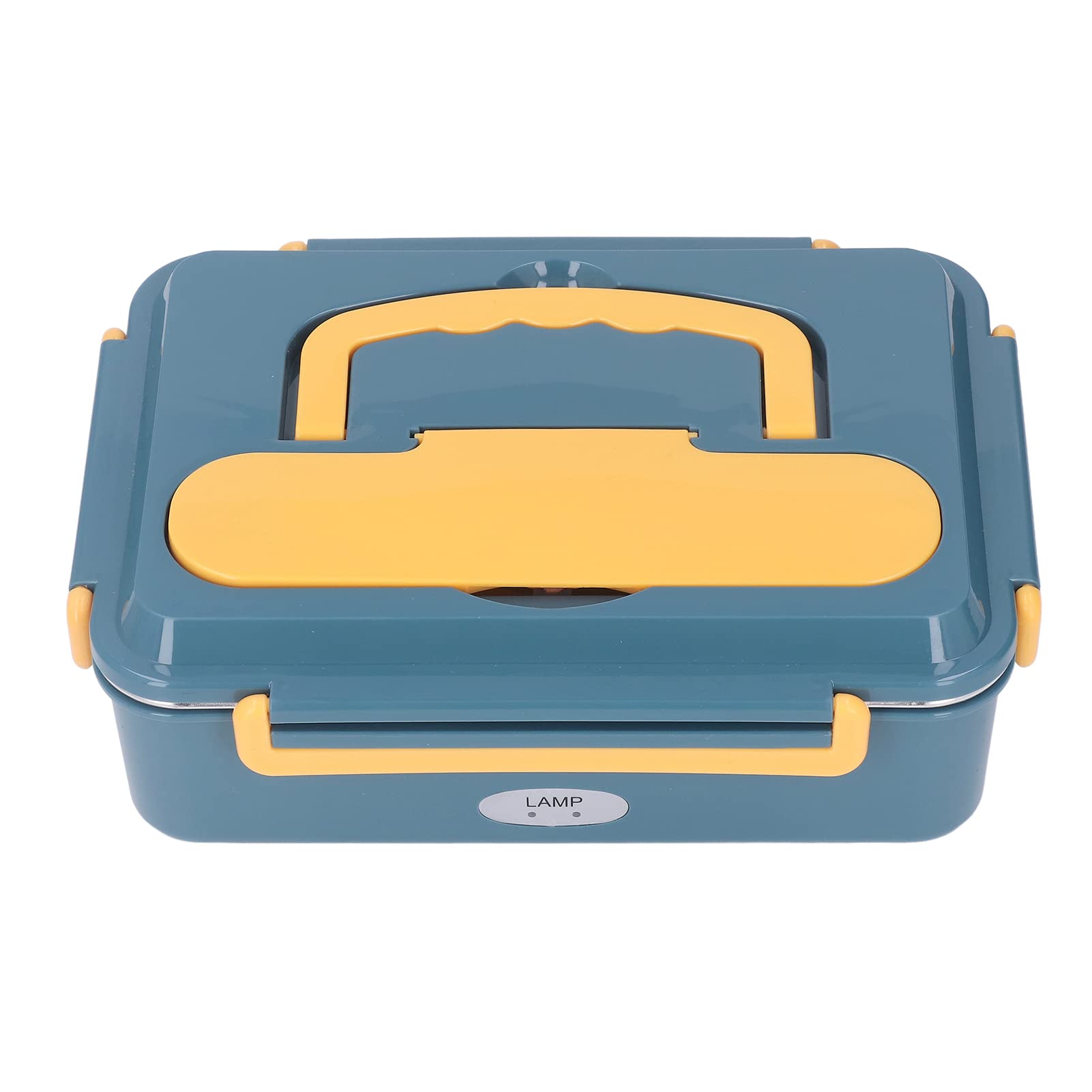 GLOGLOW Electric Lunch Box - Portable 304 Stainless Steel Leakproof Food Warmer for Office, Car & Home | USB Rechargeable Heating Lunch Container for Meals, Soup & Leftovers