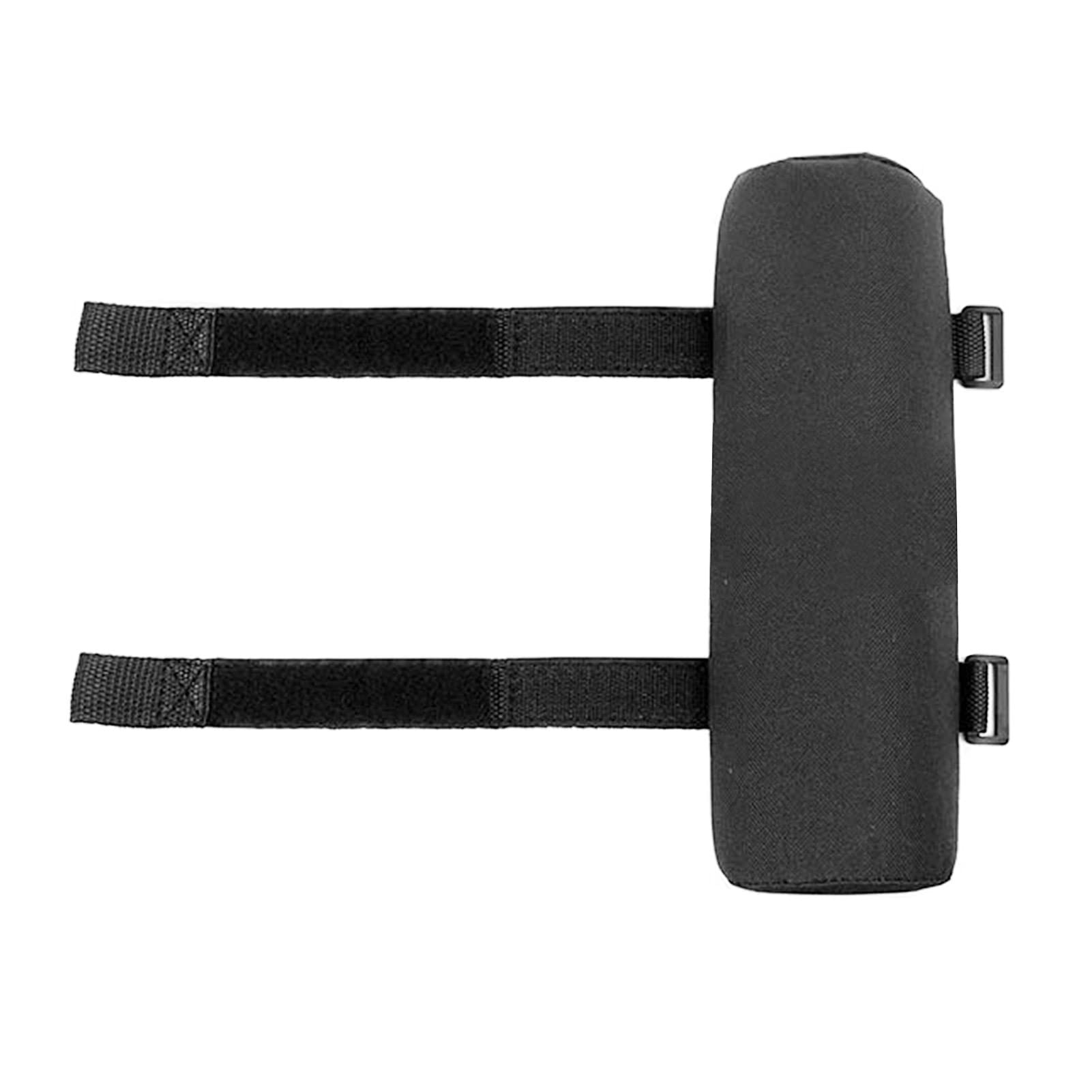 Ergonomic Armrest Cushion - Extra Thick Comfort Pillow for Office Chairs, Folding Chairs & Beach Chairs - Lumbar Support & Pain Relief for Long Sitting Hours (Home, Office, Travel)