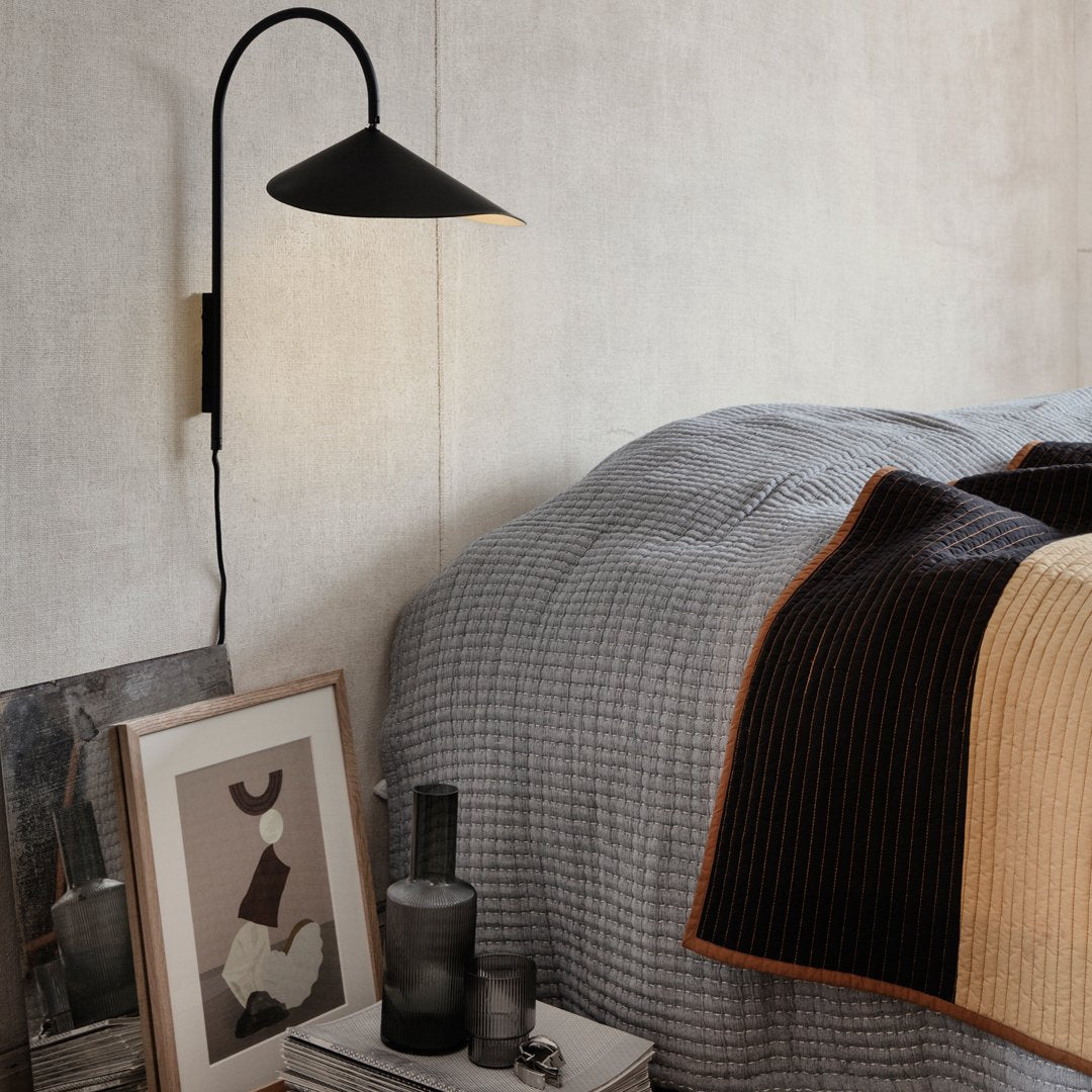 Arum Tall Wall Lamp - Modern LED Sconce Light Fixture for Living Room, Bedroom & Hallway | Energy Efficient Indoor Lighting