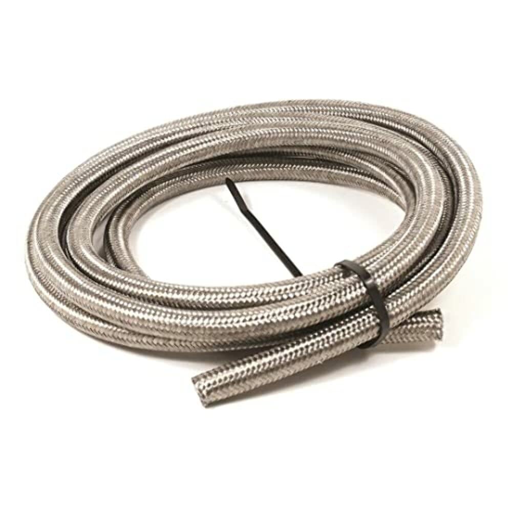 High-Performance 5320820 Double Braided Stainless Steel Racing Hose -8AN x 20