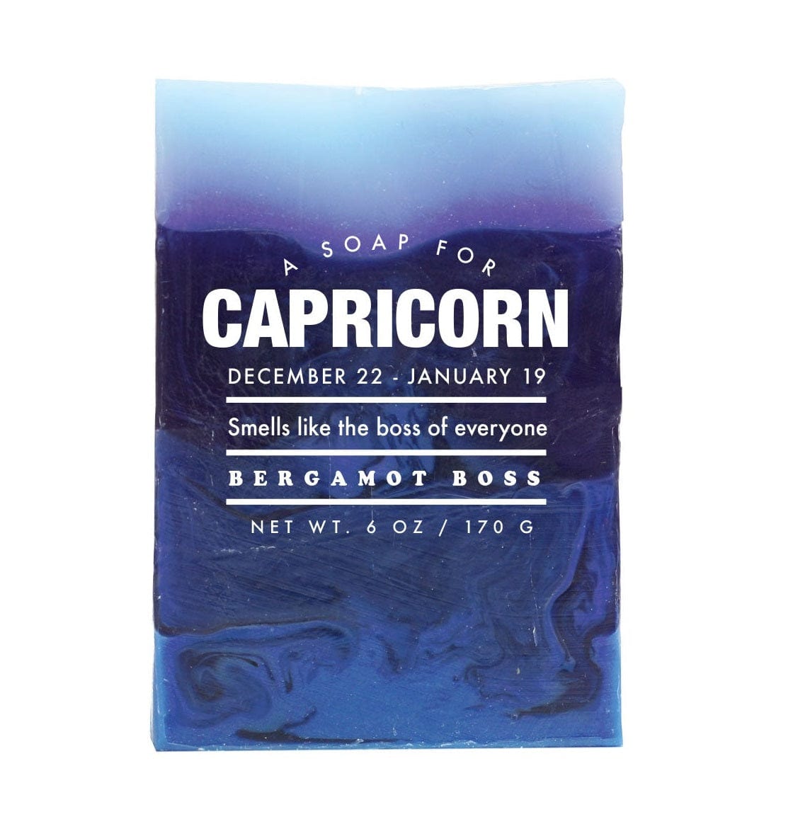 Capricorn Zodiac Sign Astrology Soap Bar - Natural Handmade Soap for Horoscope Lovers, Perfect for Daily Skincare & Gift Giving