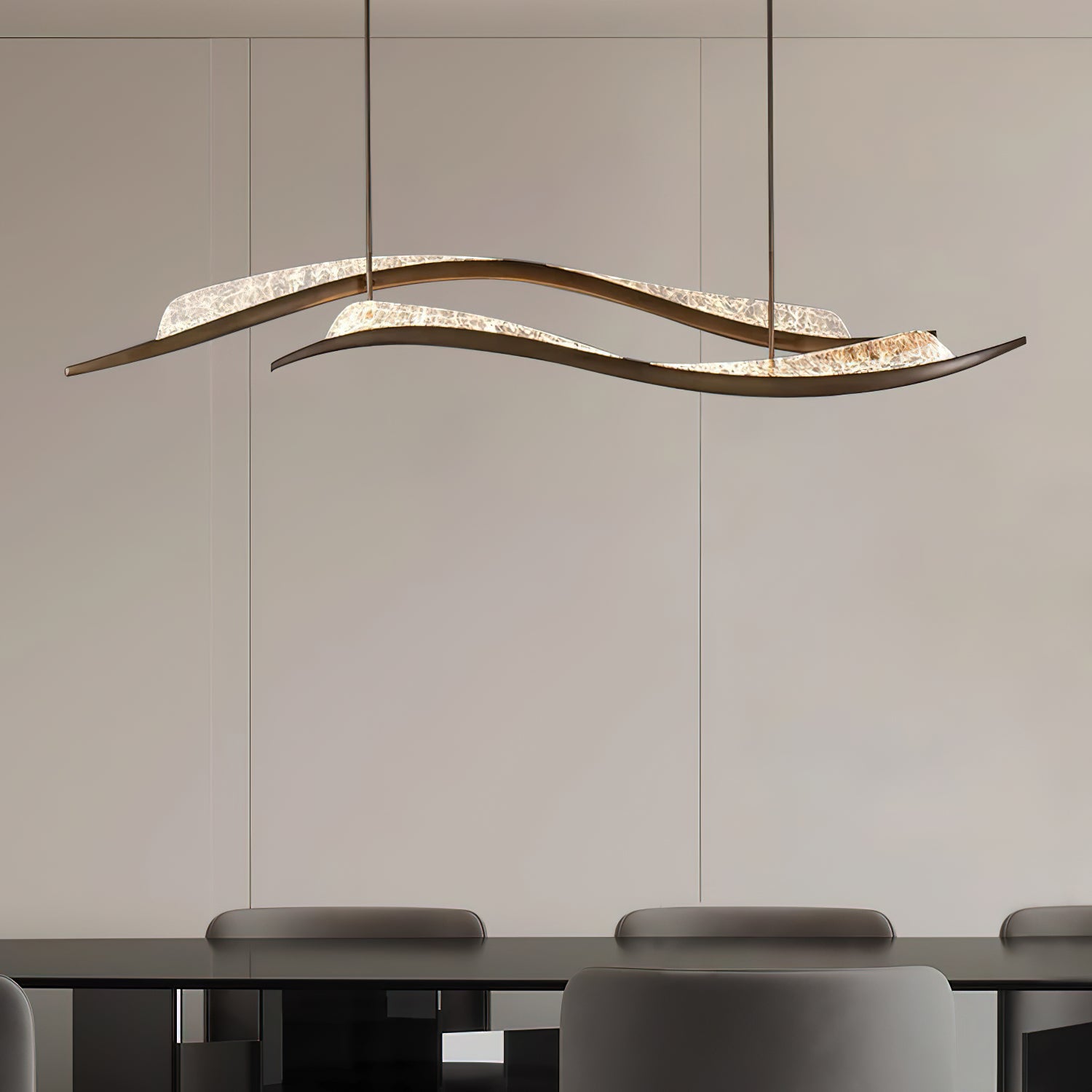 Modern Avena Pendant Light - Sleek Scandinavian Style Hanging Lamp for Kitchen Island, Dining Room & Bedroom Decor | Energy Efficient LED Lighting Fixture